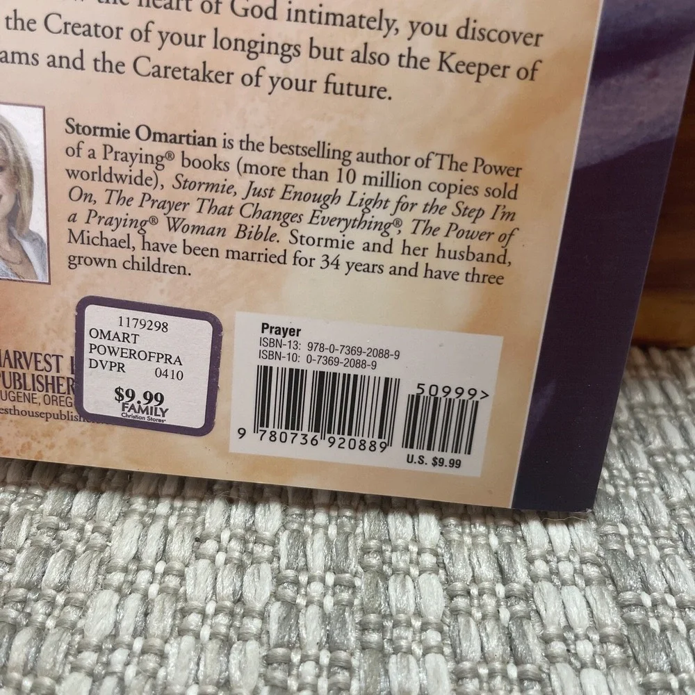 The Power of‎ Praying®: Help for a Woman- Stormie Omartian, paperback book